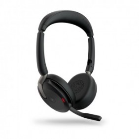 Jabra Evolve2 65 Flex, Avec fil &sans fil, BureauCentre d'appels, 20 - 20000 Hz, 136 g, Casque, Noir