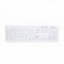 Cherry Contour Design Active Key AK-C8100, Taille réelle 100 %, Sans fil, RF sans fil, Blanc