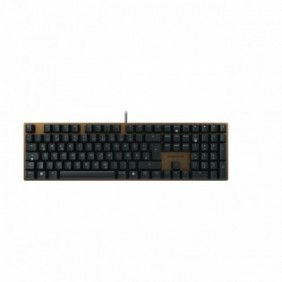 Cherry KC 200 MX, Taille réelle 100 %, Avec fil, USB, Clavier mécanique, QWERTZ, Noir, Bronze