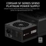 Corsair SF Series CP-9020256-EU, 850 W, 100 - 240 V, 47 - 63 Hz, 10-5 A, 130 W, 850 W