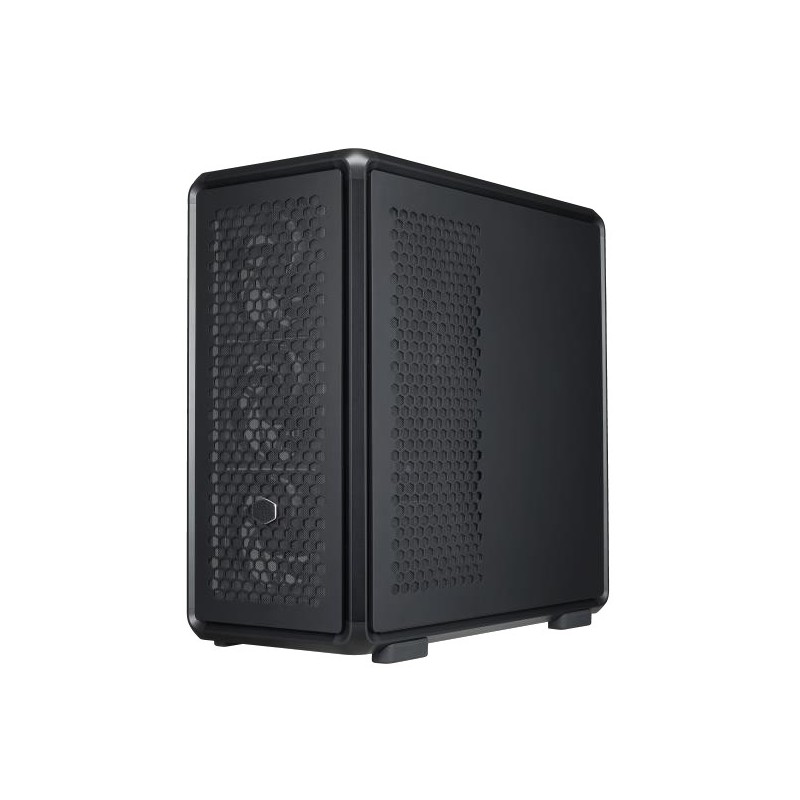 Cooler Master MasterFrame 600, Midi Tower, PC, Noir, ATX, ITX, micro ATX, Aluminium, SGCC, Verre trempé, 19 cm