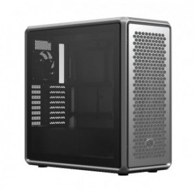 Cooler Master MasterFrame 600, Midi Tower, PC, Argent, ATX, ITX, micro ATX, Aluminium, SGCC, Verre trempé, 19 cm