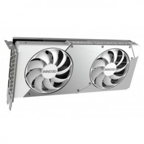 Inno3D GeForce RTX 5070 TWIN X2 OC WHITE, GeForce RTX 5070, 12 Go, GDDR7, 192 bit, PCI Express 5.0, 2 ventilateur