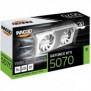 Inno3D GeForce RTX 5070 TWIN X2 OC WHITE, GeForce RTX 5070, 12 Go, GDDR7, 192 bit, PCI Express 5.0, 2 ventilateur