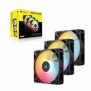 Corsair RS120-R ARGB, Ventilateur, 12 cm, 420 trmin, 2100 trmin, Noir