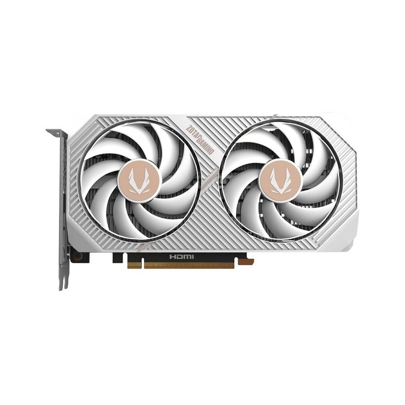 ZOTAC GAMING GeForce RTX 5060 Twin Edge OC White Edition, GeForce RTX 5060, 8 Go, GDDR7, 128 bit, 7680 x 4320 pixels, PCI Express x8 5.0