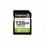 Kingston 128 Go SDXC Canvas Select Plus Gen3 150 Mos C10 UHS-I U1 V10, 128 Go, SD, Classe 10, UHS-I, 150 Mos, Class 1