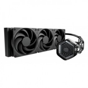 Cooler Master MasterLiquid ATMOS Stealth Series, Kit de refroidissement du liquide, 12 cm, 0 trmin, 2400 trmin, 127,6 m³h, Noir
