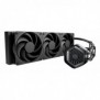 Cooler Master MasterLiquid ATMOS Stealth Series, Kit de refroidissement du liquide, 12 cm, 0 trmin, 2400 trmin, 127,6 m³h, Noir