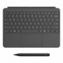 Microsoft Surface Pro 12-inch Keyboard w Slim Pen, Pavé tactile, Clavier mécanique, Microsoft, Surface Pro 12, Gris, Alcantara