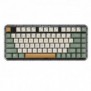 ASUS Jelly75 KD201 KEYBOARDMK-WHGE83, 75%, Avec fil &sans fil, USB + RF Wireless + Bluetooth, Clavier mécanique, Multicolore