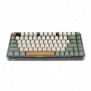 ASUS Jelly75 KD201 KEYBOARDMK-WHGE83, 75%, Avec fil &sans fil, USB + RF Wireless + Bluetooth, Clavier mécanique, Multicolore