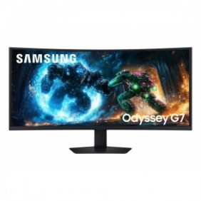 Samsung G75F, 101,6 cm 40", 5120 x 2160 pixels, WUHD, LCD, 1 ms, Noir