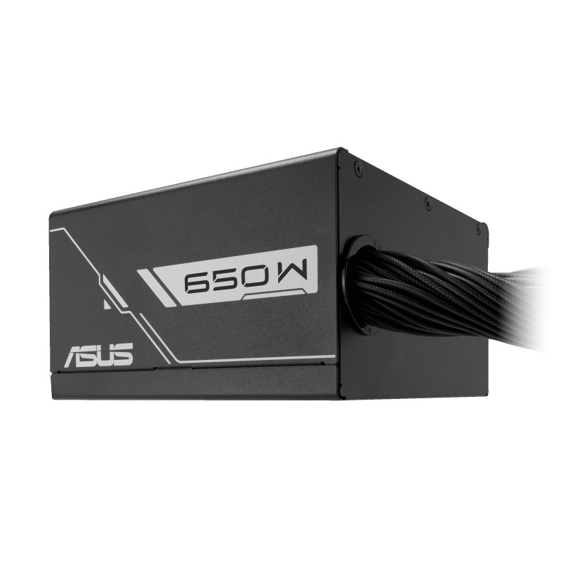 ASUS Prime -650B-BLACK, 650 W, 100 - 240 V, Actif, 110 W, 648 W, 110 W