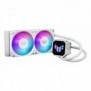 ASUS TUF GAMING LC III 240 ARGB WHT, Refroidisseur de liquide tout-en-un, 12 cm, Blanc