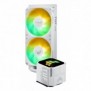 ASUS TUF GAMING LC III 240 ARGB WHT, Refroidisseur de liquide tout-en-un, 12 cm, Blanc
