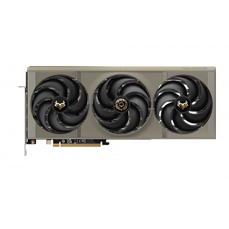 Sapphire NITRO+ AMD Radeon RX 9070 XT OC Crimson Desert Edition, Radeon RX 9070 XT, 16 Go, GDDR6, 256 bit, 7680 x 4320 pixels, PCI Express x16 5.0