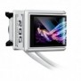 ASUS ROG RYUO IV 360 ARGB WHT, Refroidisseur de liquide tout-en-un, 12 cm, Blanc