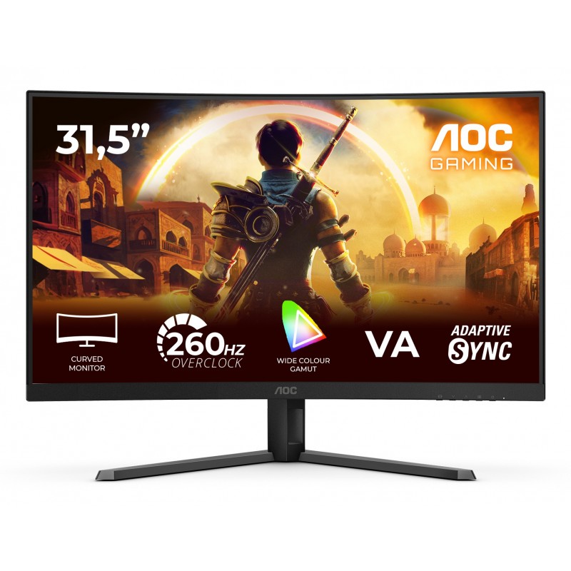 AOC G4 C32G42ZE, 80 cm 31.5", 1920 x 1080 pixels, Full HD, LED, 4 ms, Noir
