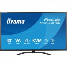 Iiyama ProLite X4373UHSU-B2, 108 cm 42.5", 3840 x 2160 pixels, 4K Ultra HD, LED, 3 ms, Noir