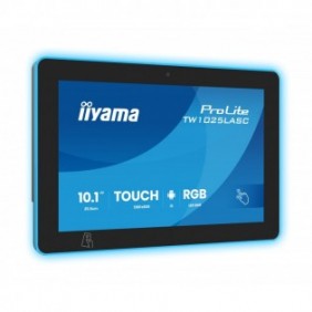 Iiyama ProLite TW1025LASC-B3PNR, 25,6 cm 10.1", 1280 x 800 pixels, WXGA, LED, 25 ms, Noir