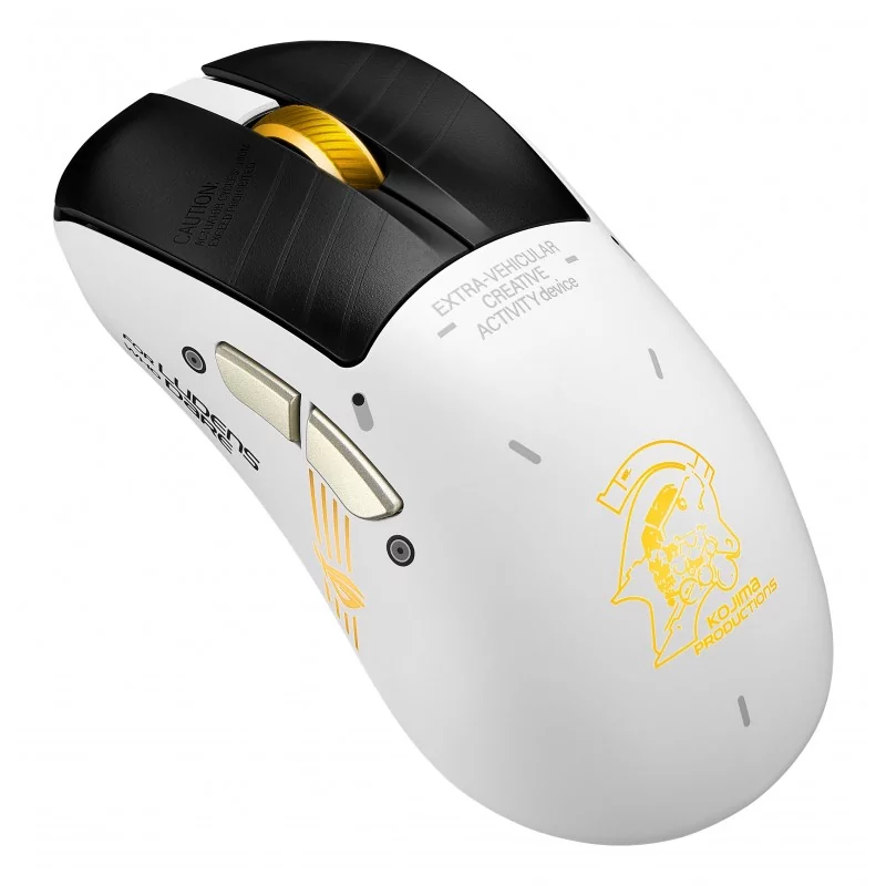 ASUS ROG Keris II Origin-KJP, Droitier, Optique, RF Wireless + Bluetooth + USB Type-A, 42000 DPI, Multicolore