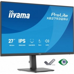 Iiyama ProLite XB2793QSU-B1, 68,6 cm 27", 2560 x 1440 pixels, Quad HD, LED, Noir