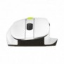 ASUS MD105 MOUSEVT-GN, Droitier, RF sans fil + Bluetooth, 2400 DPI, Blanc, Vert