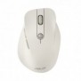 ASUS MD105 MOUSEMK-WH, Droitier, RF sans fil + Bluetooth, 2400 DPI, Beige