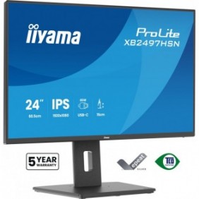 Iiyama ProLite XB2497HSN-B1, 60,5 cm 23.8", 1920 x 1080 pixels, Full HD, LED, 1 ms, Noir