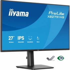 Iiyama ProLite XB2791HS-B1, 68,6 cm 27", 1920 x 1080 pixels, Full HD, LED, Noir