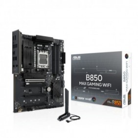 ASUS B850 MAX GAMING WIFI, AMD, Emplacement AM5, AMD Ryzen 7000 Series, AMD Ryzen 8000 Series, AMD Ryzen 9000 Series, Emplacement AM5, DDR5-SDRAM, 256 Go