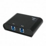 LogiLink UA0216, USB 3.2 Gen 1 3.1 Gen 1 Type-B, USB 3.2 Gen 1 3.1 Gen 1 Type-A, 5000 Mbits, Noir, Plastique, RoHS