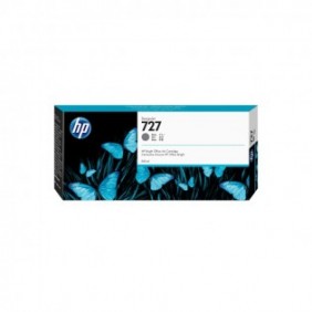 HP 727 cartouche d'encre DesignJet grise, 300 ml, Gammes d'imprimantes HP DesignJet T920, gamme d'imprimantes HP DesignJet T1500, gamme..., A jet d'encre thermique, Gris, F9J80A, Singapour, 283 mm