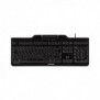 Cherry KC 1000 SC, Taille réelle 100 %, Avec fil, USB, QWERTZ, Noir