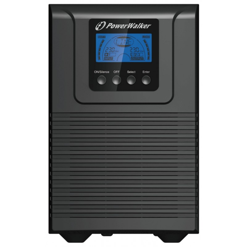 BlueWalker PowerWalker VFI 1000 TG, Double-conversion en ligne, 1 kVA, 900 W, 80 V, 300 V, 40 - 70 Hz