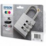 Epson Padlock Multipack 4-colours 35XL DURABrite Ultra Ink, Rendement élevé , Noir, Cyan, Magenta, Jaune, Encre à pigments, 41,2 ml, 20,3 ml, 1 pièce