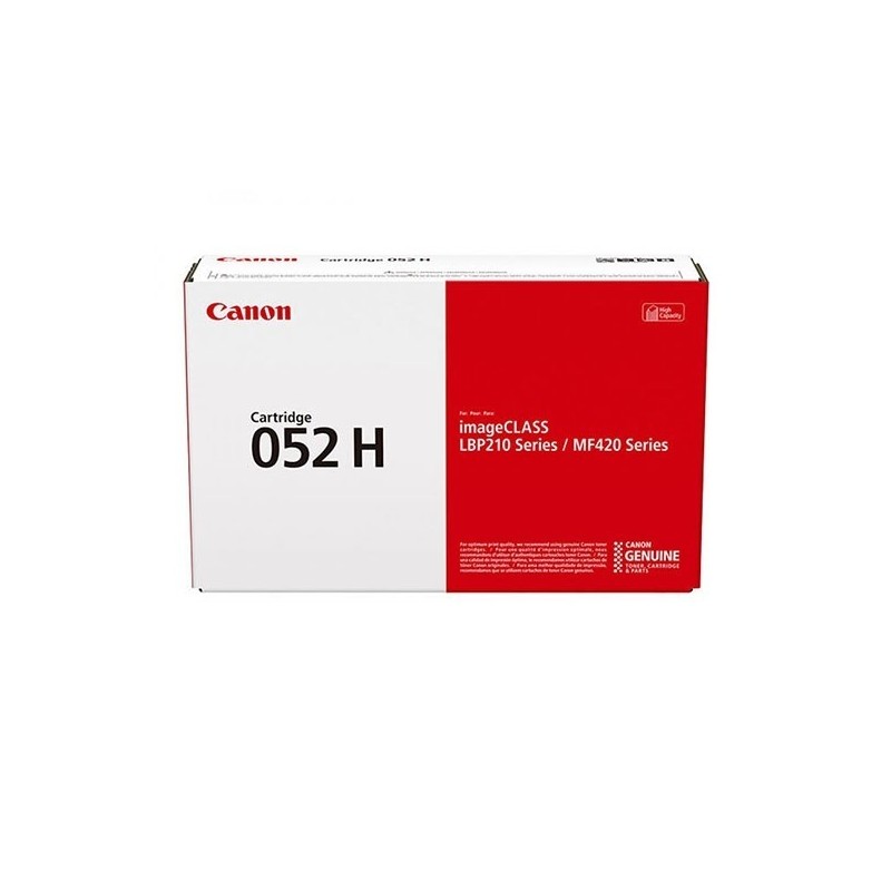 Canon 052 H, 9200 pages, Noir