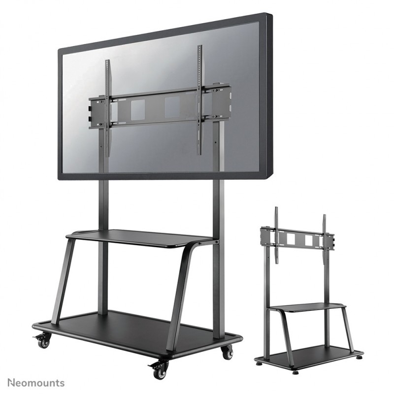 Neomounts NS-M4000BLACK Support au sol pour écran 60-105", 150 kg, 152,4 cm 60", 2,67 m 105", 200 x 200 mm, 1000 x 600 mm, 1310 - 1530 mm