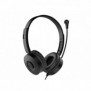 Equip 245301, Avec fil, AppelsMusique, 20 - 20000 Hz, 120 g, Casque, Noir