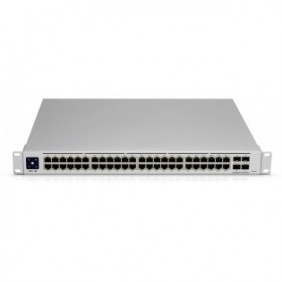 Ubiquiti UniFi USW-PRO-48, Géré, L2L3, Gigabit Ethernet 101001000, Grille de montage, 1U
