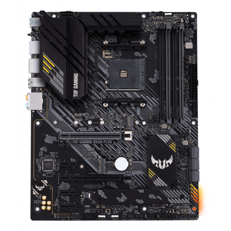 ASUS TUF Gaming B550-PLUS, AMD, Emplacement AM4, AMD Ryzen 3000 Series, Emplacement AM4, DDR4-SDRAM, 128 Go