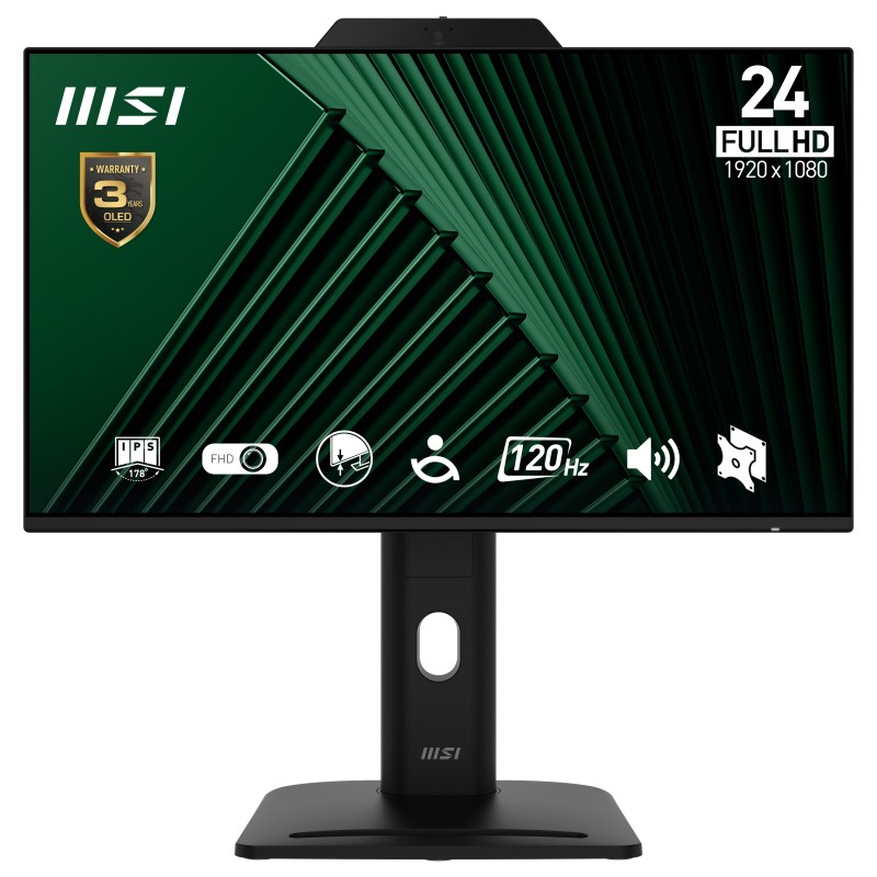 MSI Pro MP242PMG, 60,5 cm 23.8", 1920 x 1080 pixels, Full HD, LCD, 4 ms, Noir