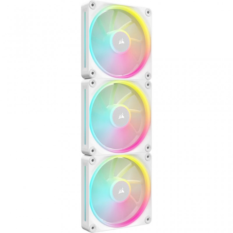 Corsair iCUE LINK LX120 RGB, Ventilateur, 12 cm, 400 trmin, 2400 trmin, Blanc