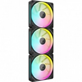 Corsair iCUE LINK LX120 RGB, Ventilateur, 12 cm, 400 trmin, 2400 trmin, Noir