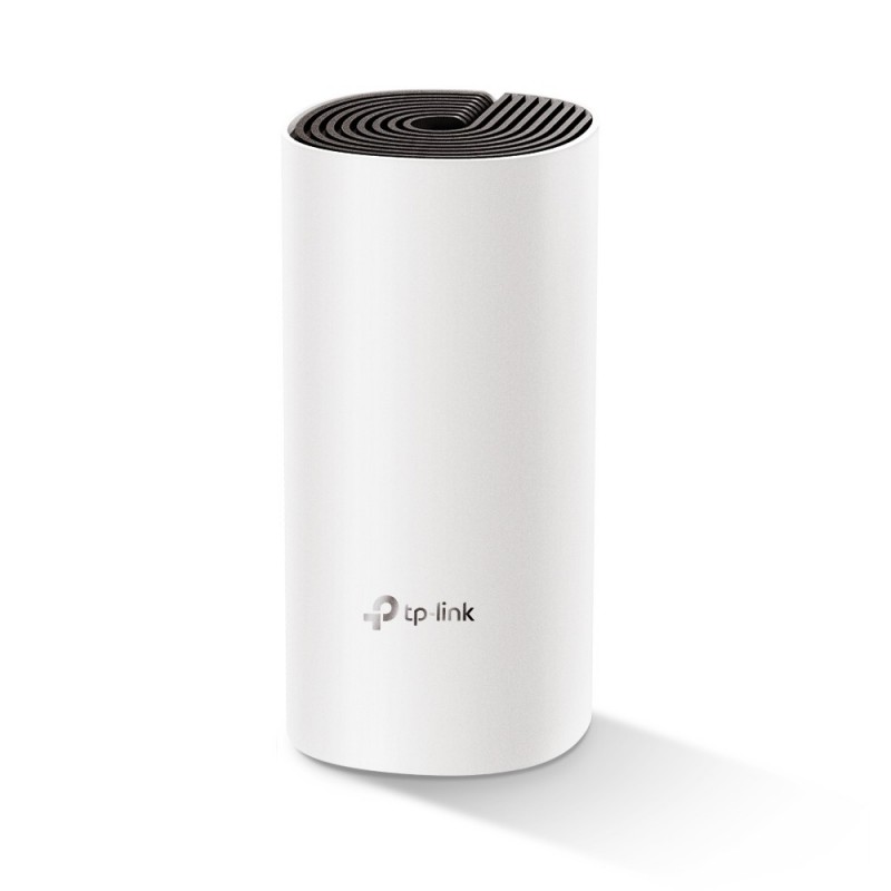 TP-LINK Deco E4 1-pack, Blanc, Gris, Interne, Routeur maillé, LAN, WLAN, Bi-bande 2,4 GHz 5 GHz, Wi-Fi 5 802.11ac