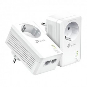 TP-LINK TL-PA7027P KIT, 1000 Mbits, IEEE 1901, IEEE 802.3, IEEE 802.3u, Type E F, Gigabit Ethernet, 10,100,1000 Mbits, HomePlug AV2