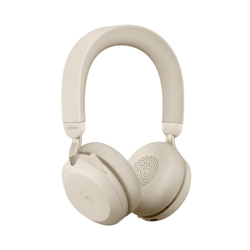 Jabra Evolve2 75, Sans fil, BureauCentre d'appels, 20 - 20000 Hz, 197 g, Casque, Beige