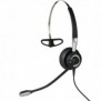 Jabra BIZ 2400 II, Avec fil, BureauCentre d'appels, 54 g, Casque, Noir, Argent