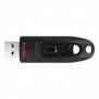 SanDisk Ultra, 256 Go, USB Type-A, 3.2 Gen 1 3.1 Gen 1, 100 Mos, Slide, Noir